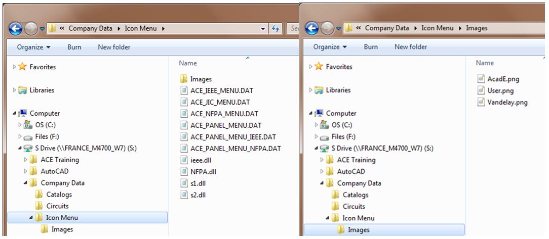 AutoCAD® Electrical: Custom Company & User Icon Menus