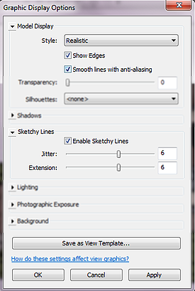 Revit Sketchy Lines