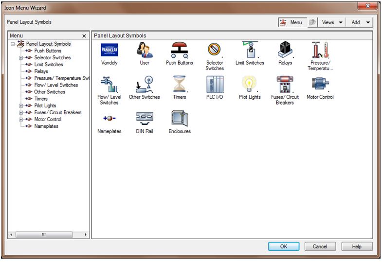 AutoCAD® Electrical Custom Company & User Icon Menus