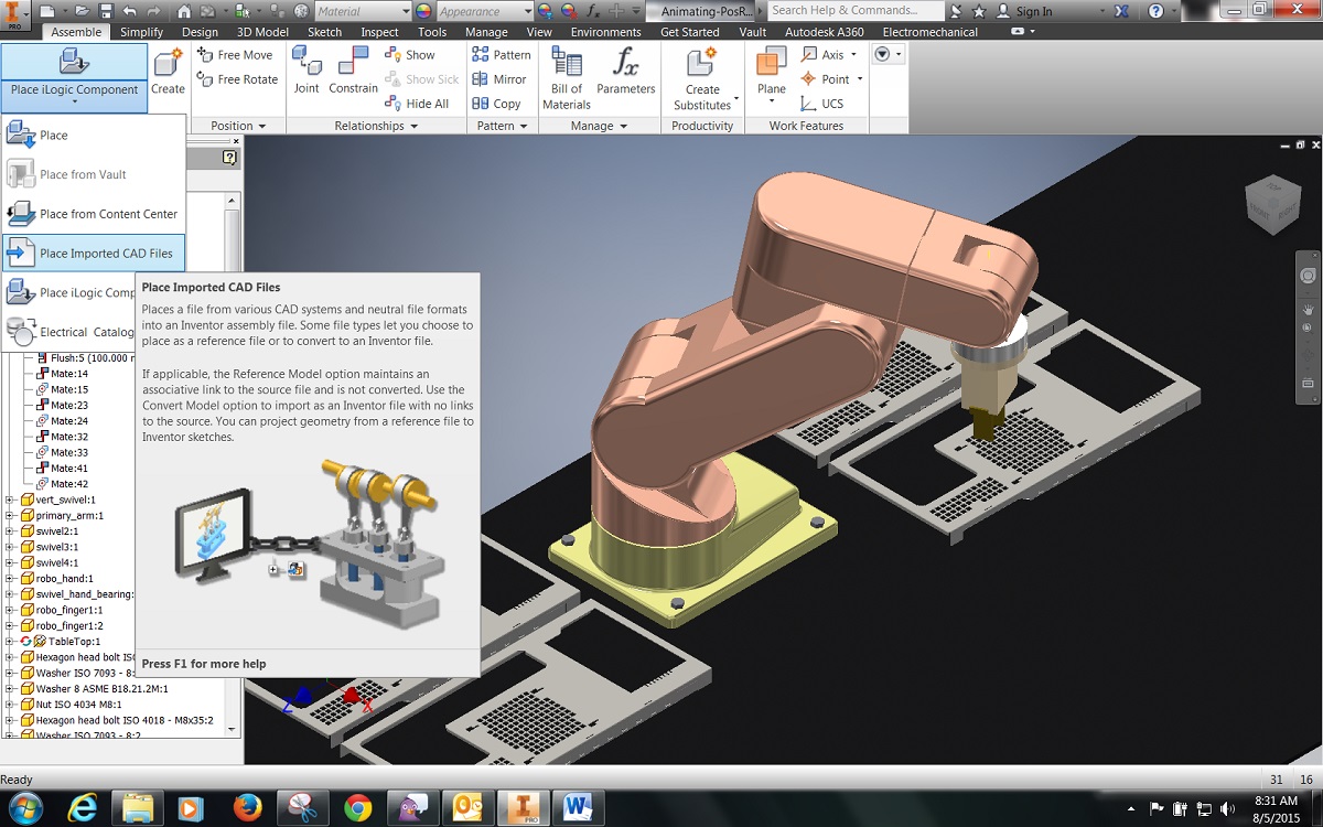 autodesk inventor 2015 windows 10