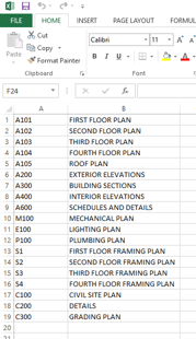 Dan’s Dynamo Diary: Post 1 – Creating Sheets in Revit from Excel