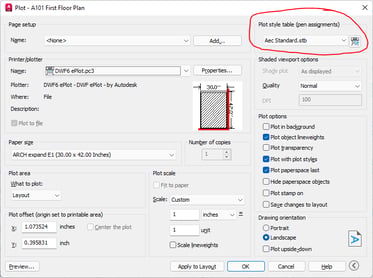 How to Restore a Missing Plotstyle Table