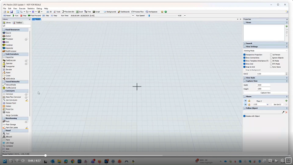 Building A Basic Simulation Model In Flexsim